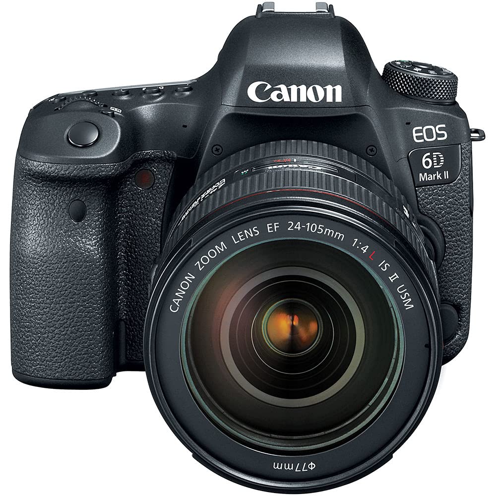 Amazon.com : Canon EOS 6D Mark II DSLR Camera with 24-105mm f/4L
