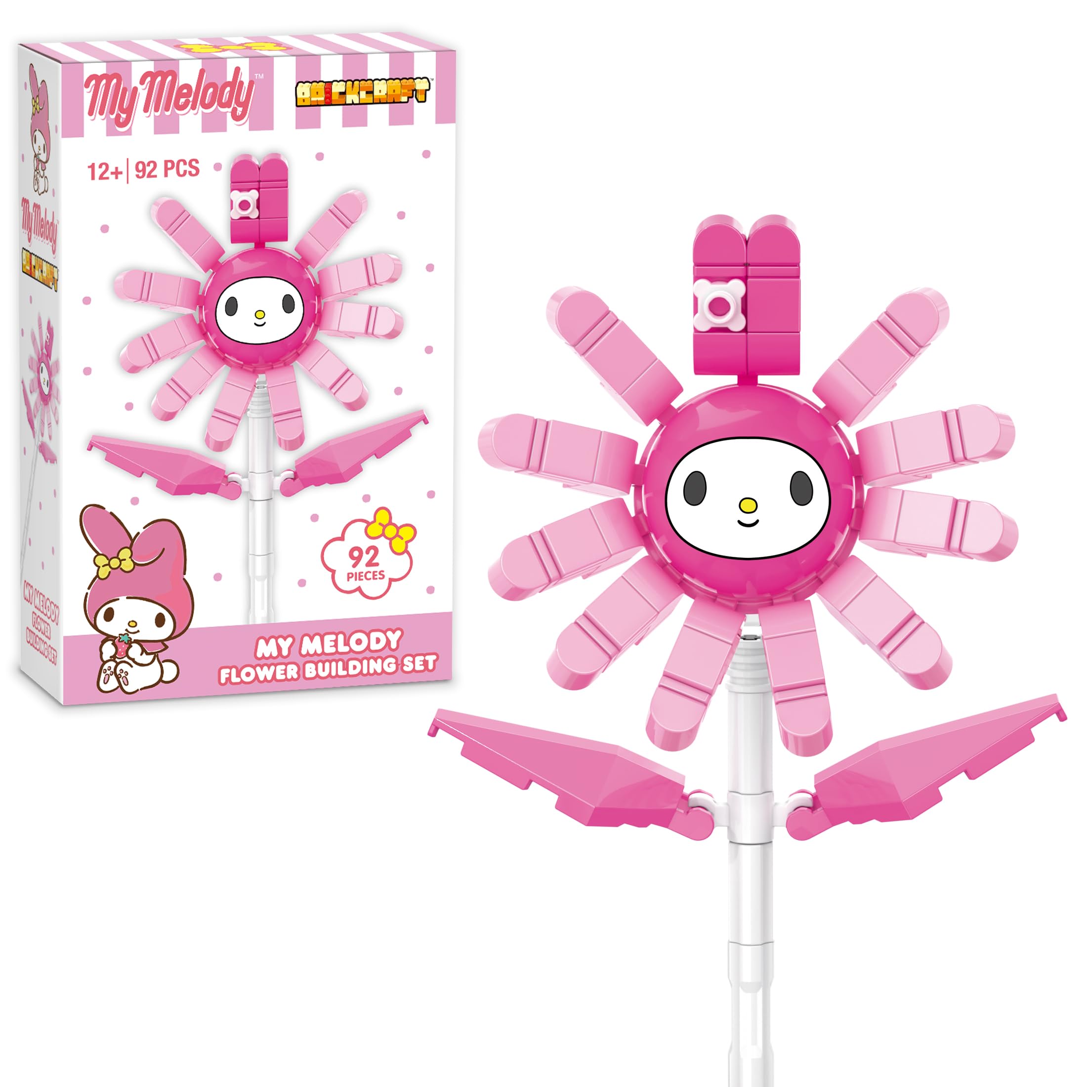 Amazon.com: Brickcraft Officially Licensed Sanrio My Melody Flower