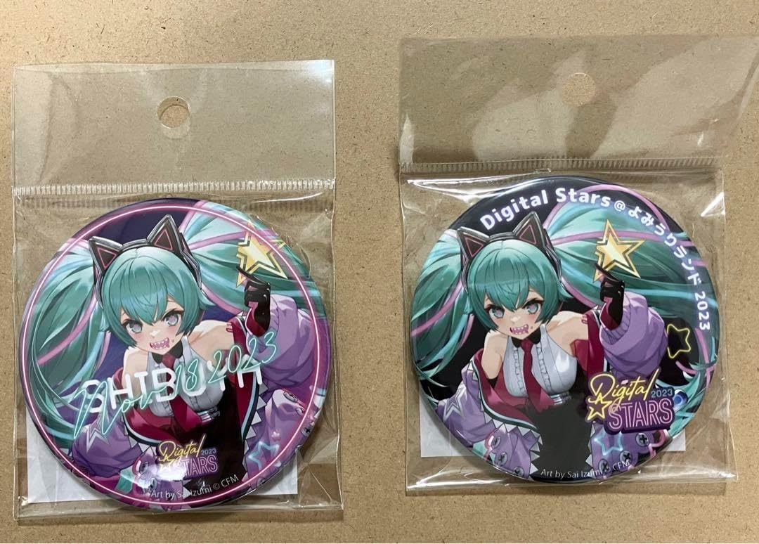 シリョクケンサ GUMI 缶バッジ ボーカロイド 初音ミク シリョクケンサ