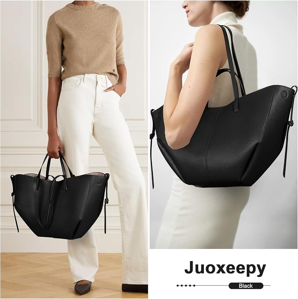 Amazon.com: Juoxeepy Work Bag Faux Leather Tote Bag for Women
