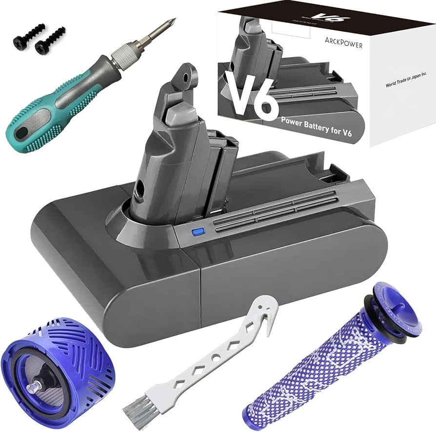 Amazon.co.jp: 【PL保険対応】 ダイソン V6 互換 バッテリー 掃除機