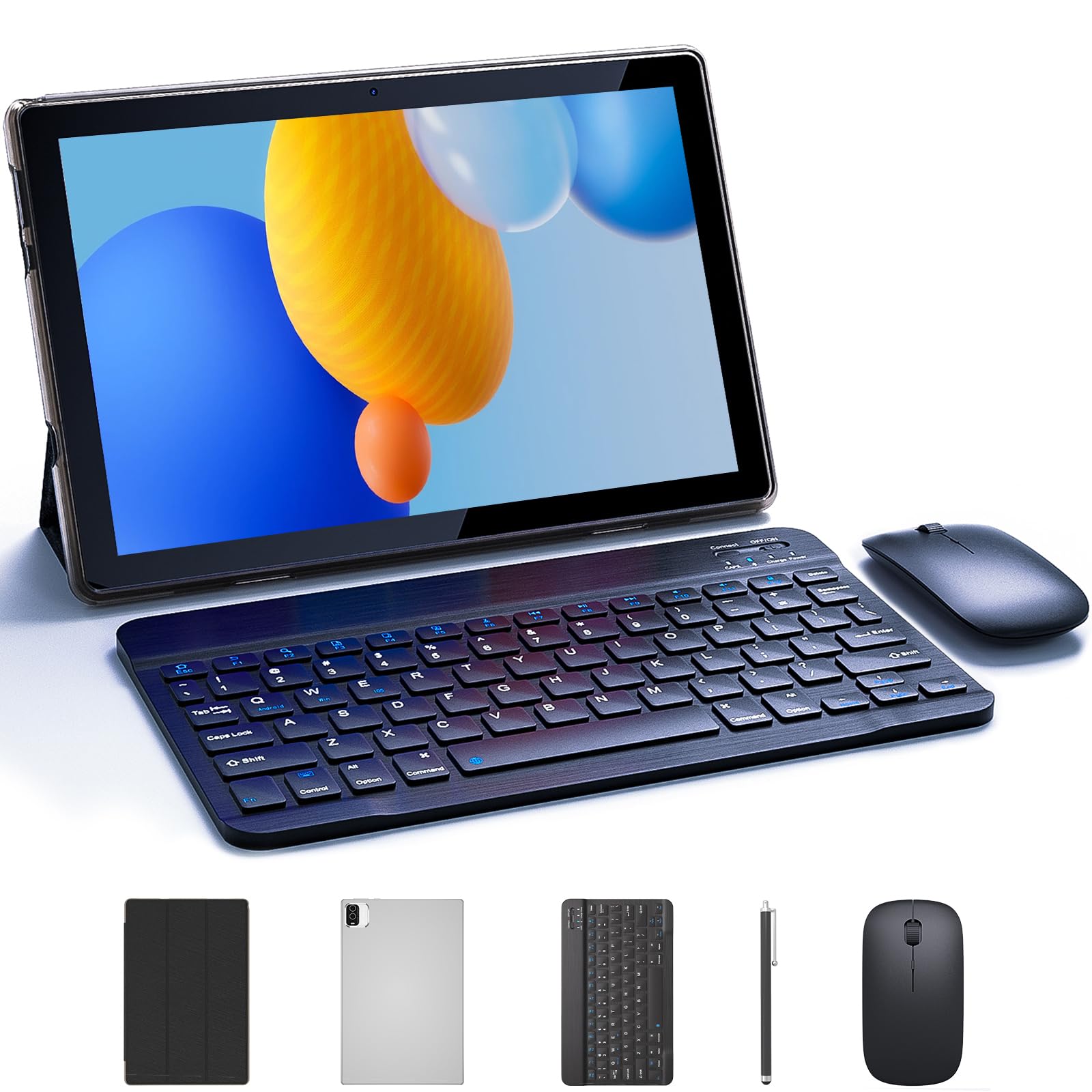 Amazon.com : 10 inch Tablet Android 14 Tablets 2 in 1 With