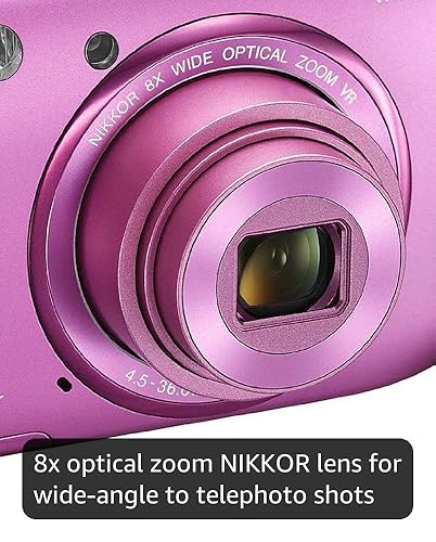 Amazon.com : Nikon COOLPIX S3600 20.1 MP Digital Camera with 8x