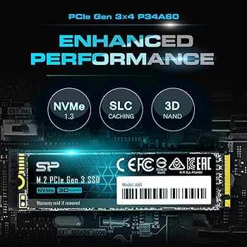 Amazon.com: Silicon Power 1TB - NVMe M.2 PCIe Gen3x4 2280 SSD