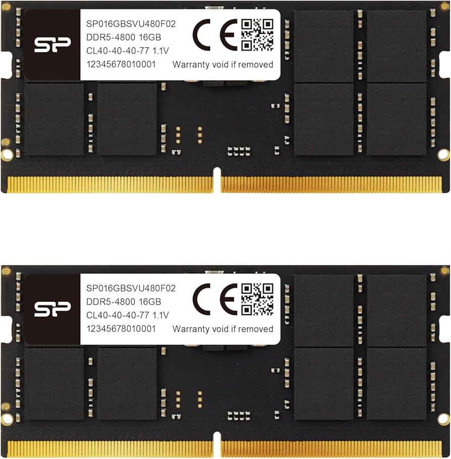 Silicon Power DDR5 32GB (2x16GB) 4800MHz (PC5-38400) 262-pin CL40