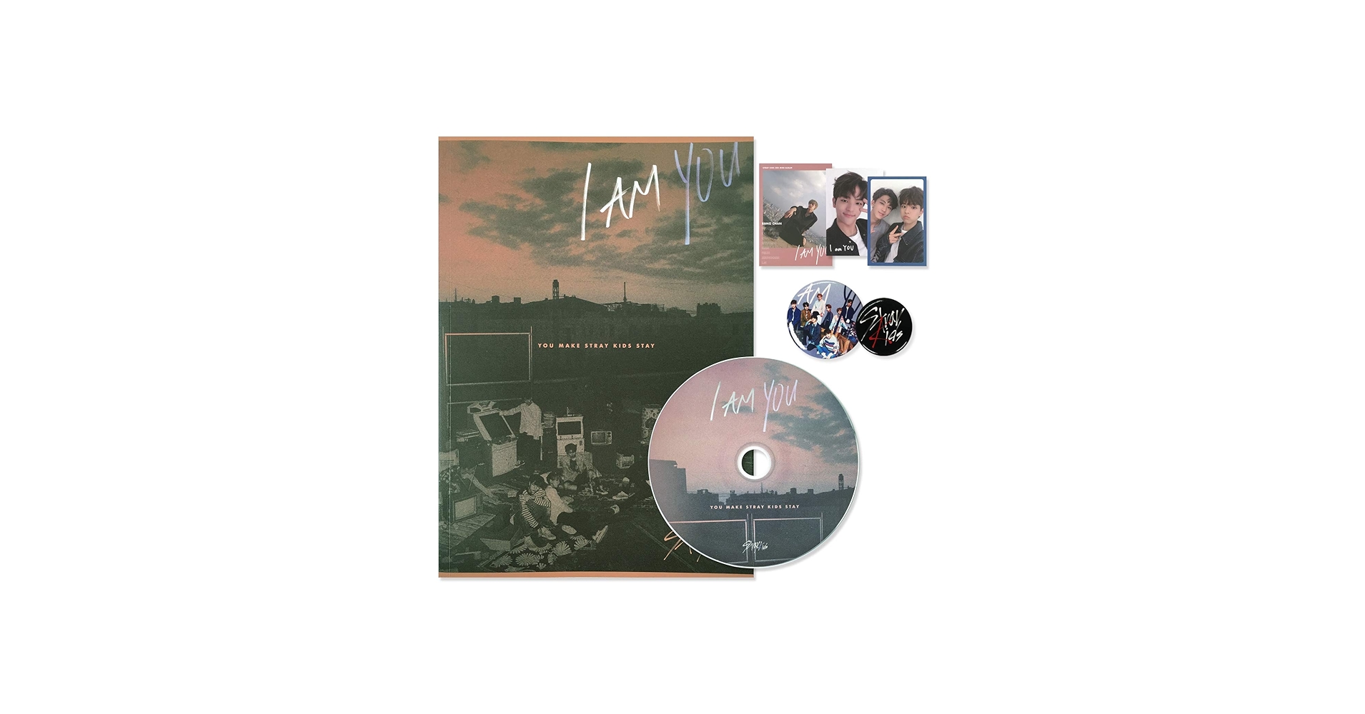 STRAY KIDS 3rd Mini Album - I am YOU [ I AM ver. ] CD + Photobook