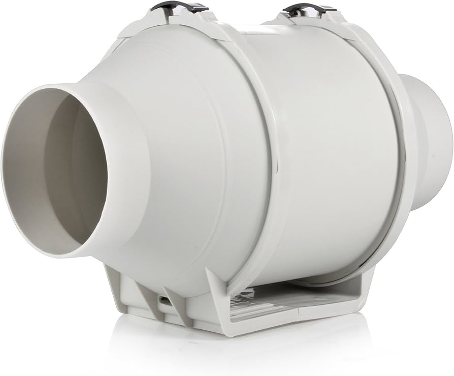 Amazon.co.jp: Hon&Guan ダクトファン 100mm 強力 省エネ 静音 【イン