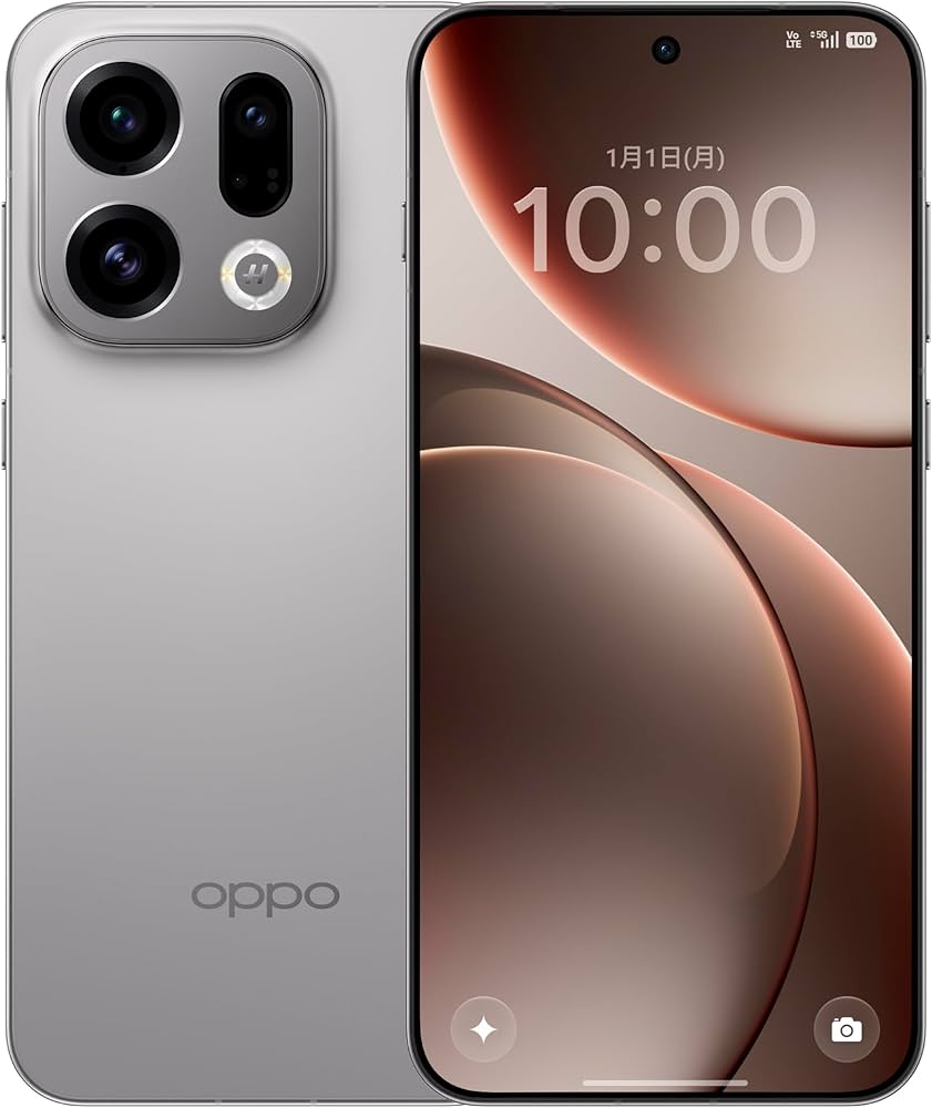 Amazon | OPPO Find X9 チタニウムグレー CPH2797 【日本正規代理店品