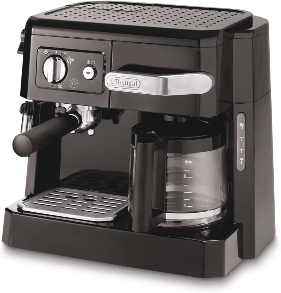 Amazon | DeLonghi コンビコーヒーメーカー ブラック BCO410J-B 9-10