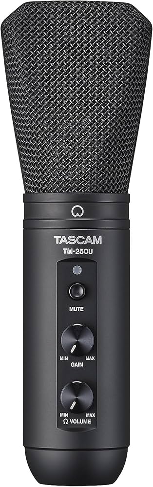 Amazon | TASCAM(タスカム) TM-250U 超単一指向性 コンデンサーマイク