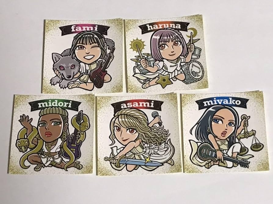 ガチアクタ WEAREマンガLOVERSステッカー 全5種5枚セット 激レア 全5種