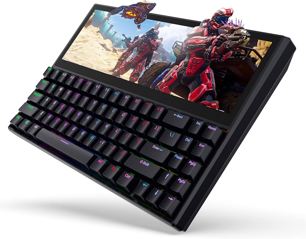 Amazon | Kwumsy K2ポータブルモニター分割画面キーボード12.6インチ