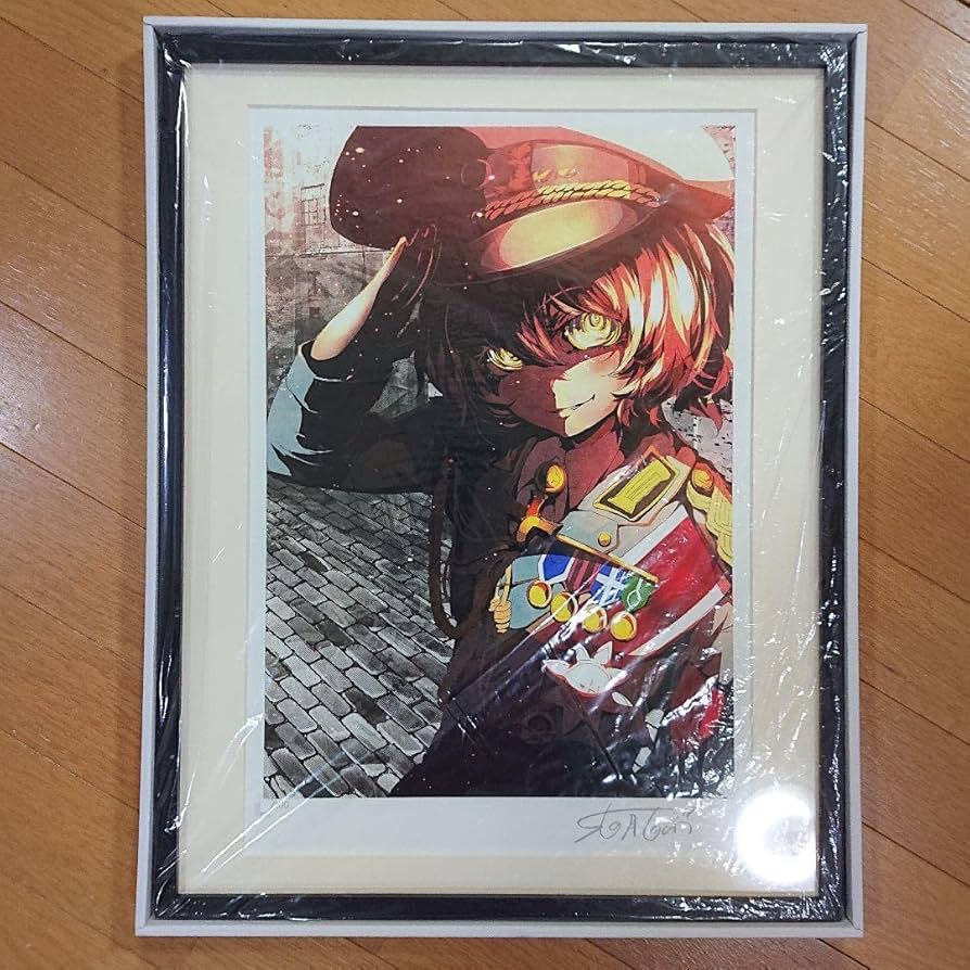 Amazon.co.jp: 100枚限定 幼女戦記 3巻表紙 直筆サイン入りアート