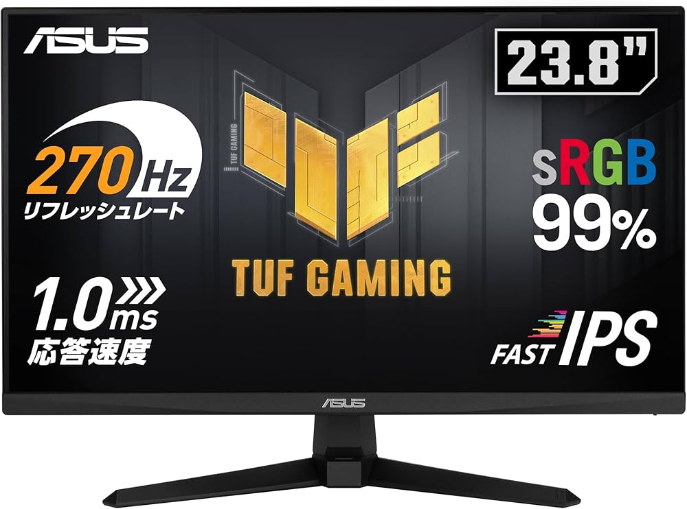 Amazon.co.jp: 【Amazon.co.jp限定】ASUS ゲーミングモニター TUF