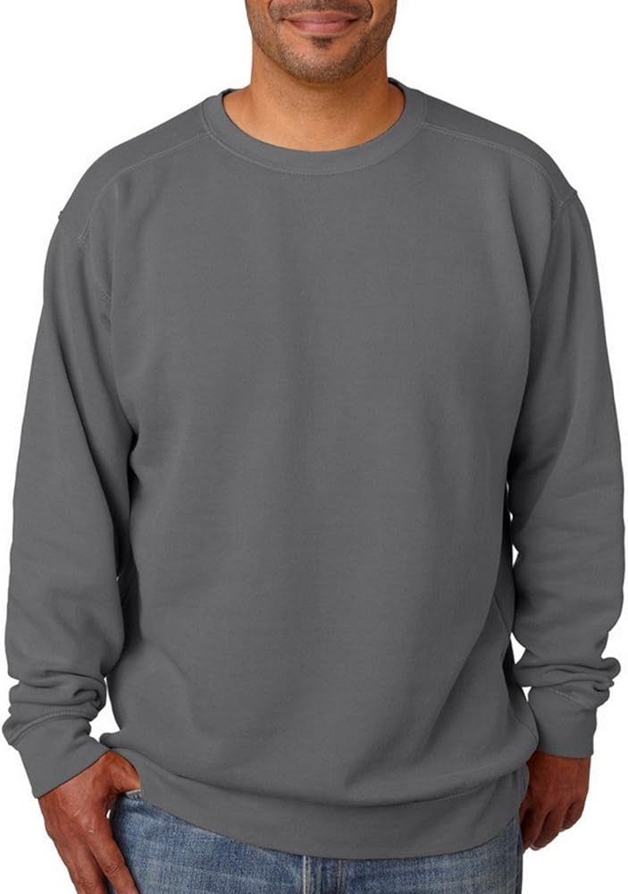 Comfort Colors Adult Crewneck Sweatshirt XL GREY at Amazon Men's