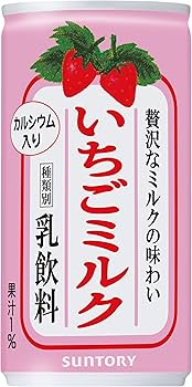 Amazon.co.jp: サントリー いちごミルク 190g×30本 : 食品・飲料・お酒