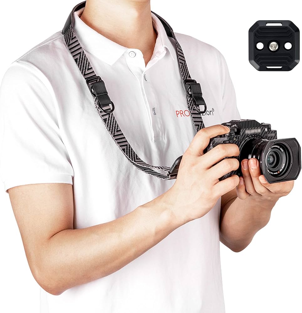 Amazon | PROfezzion クイックリリース カメラストラップ ネック