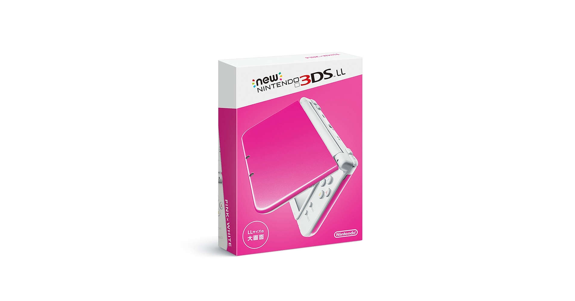 Amazon.com: New Nintendo 3DS LL Pink × White (Japanese Imported