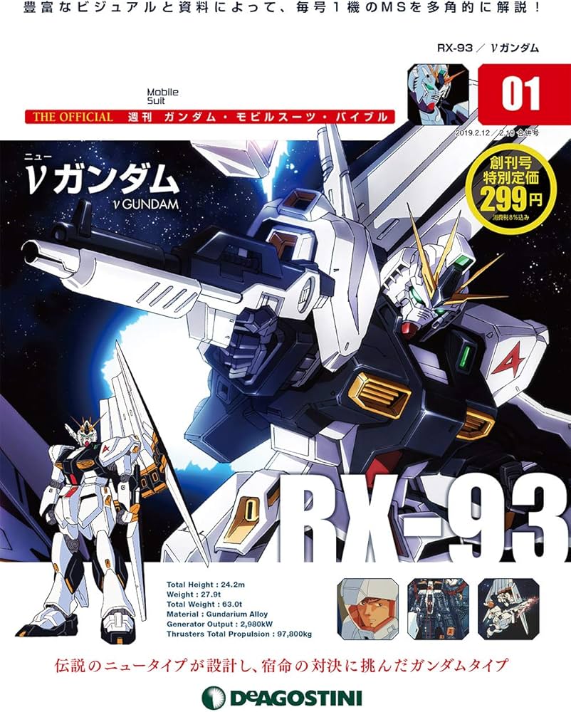 Amazon.com: JAPANESE MAGAZINE Gundam Mobile Suit Bible First Issue