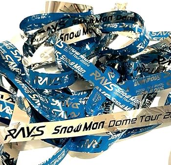 Amazon.co.jp: 銀テ 1本フル 銀テープ SnowMan Snow Man RAYS 11/9