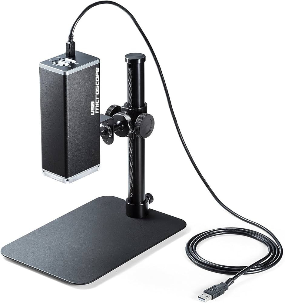 Amazon.co.jp: サンワダイレクト デジタル顕微鏡 オートフォーカス PC