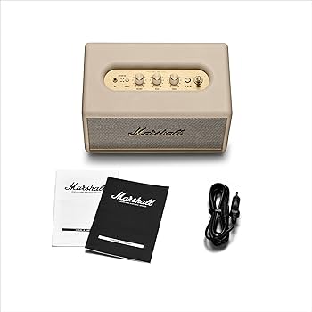 Amazon.co.jp: Marshall ワイヤレススピーカー Acton III クリーム