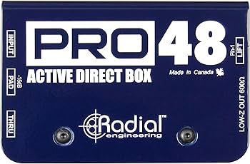 Amazon.com: Radial Pro48 Active 48-Volt Compact Direct Box