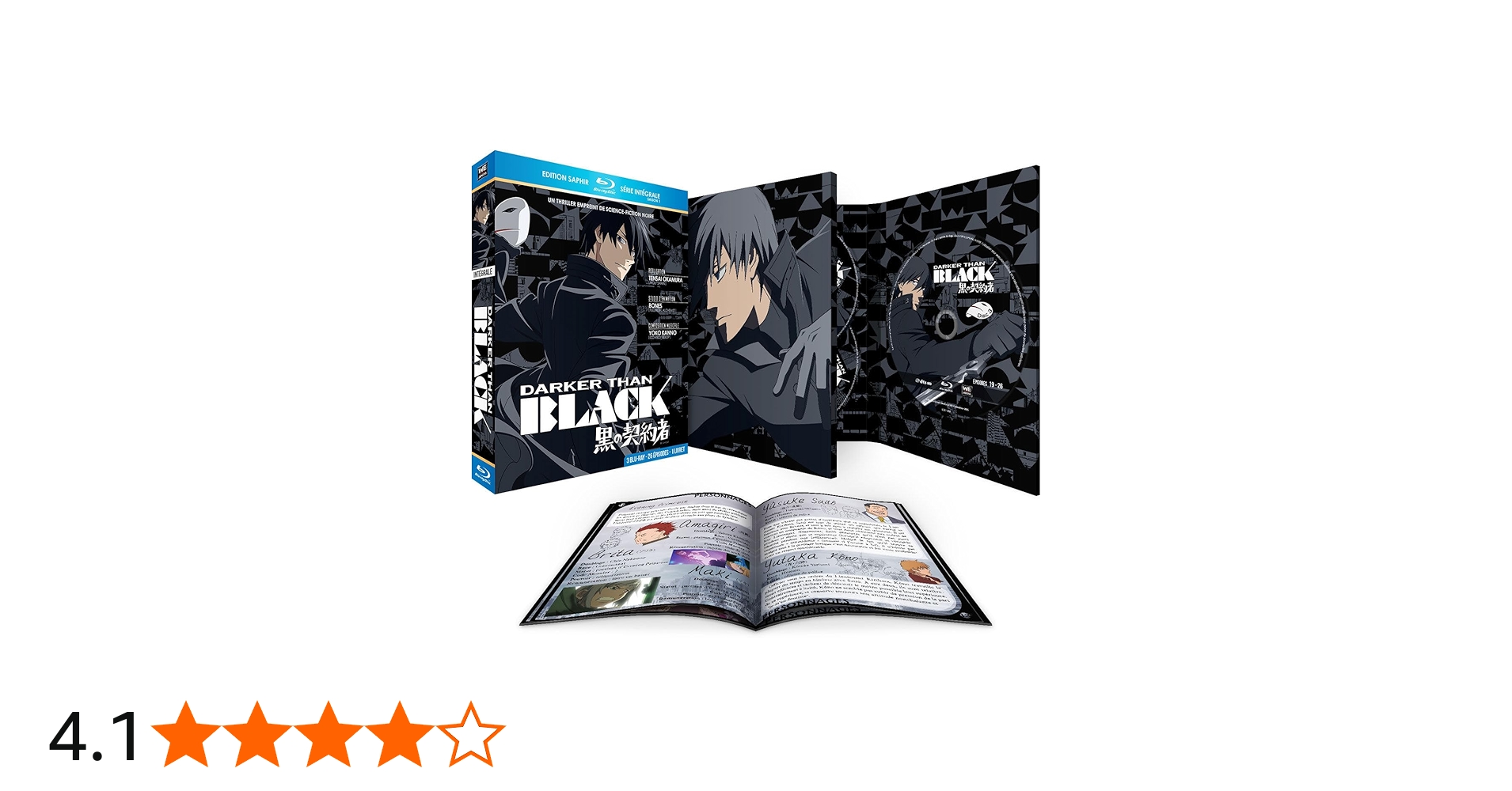 DARKER THAN BLACK - black of subscribers - Complete Blu-ray BOX
