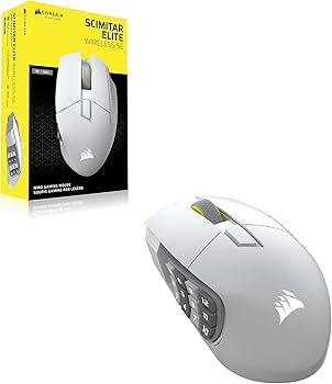 Amazon.com: Corsair Scimitar Elite Wireless SE MMO PC Gaming Mouse