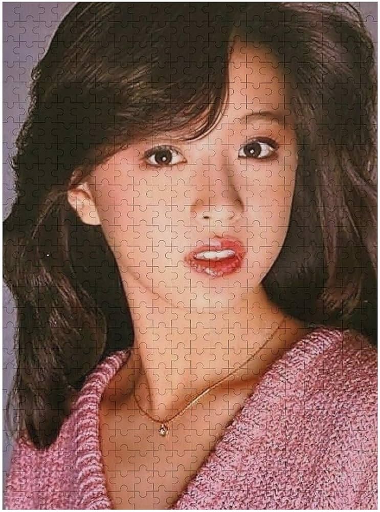 Amazon.co.jp: 中森明菜 ジグソーパズル 木製 パズル 壁飾り 初心者