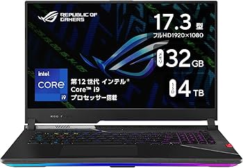 Amazon.co.jp: ASUS ゲーミングノートPC ROG Strix SCAR 17 SE G733CX