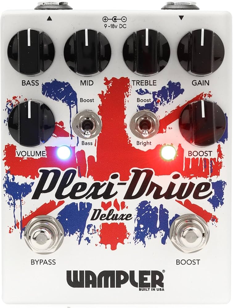 Amazon.com: Wampler Plexi-Drive Deluxe V2 Distortion & Overdrive