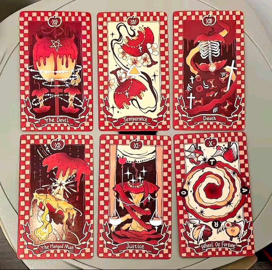 正規品タロットカード】超レア✨可愛いリンゴのデッキ／限定版