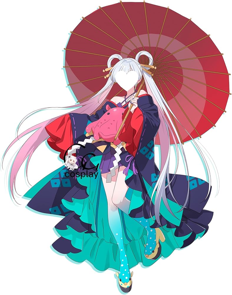 Amazon.co.jp: GGcosplay 超かぐや姫！月見ヤチヨ コスプレ衣装 髪飾り