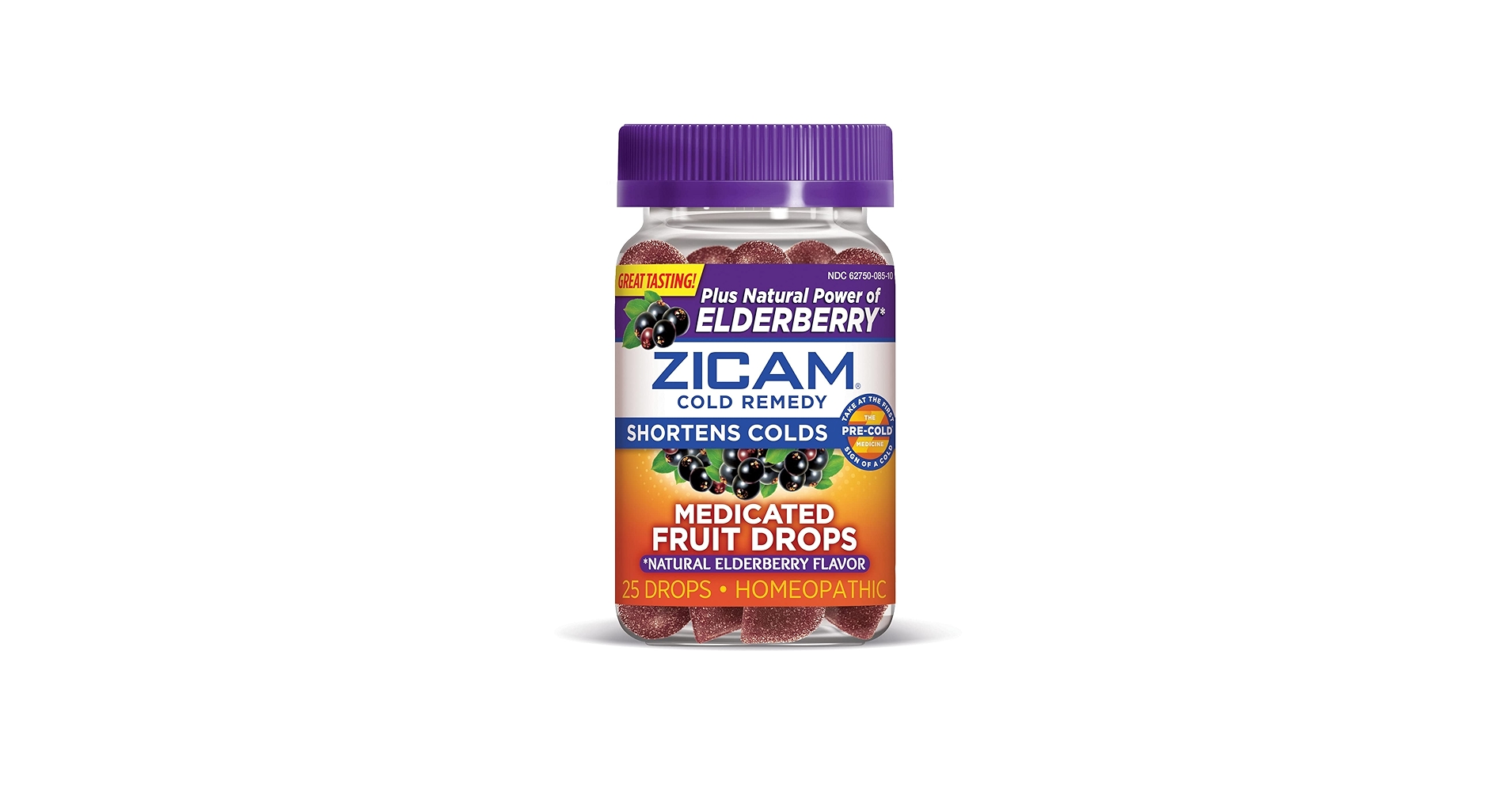 Amazon.com: Zicam Cold Remedy Medicated Fruit Drops for Shortening