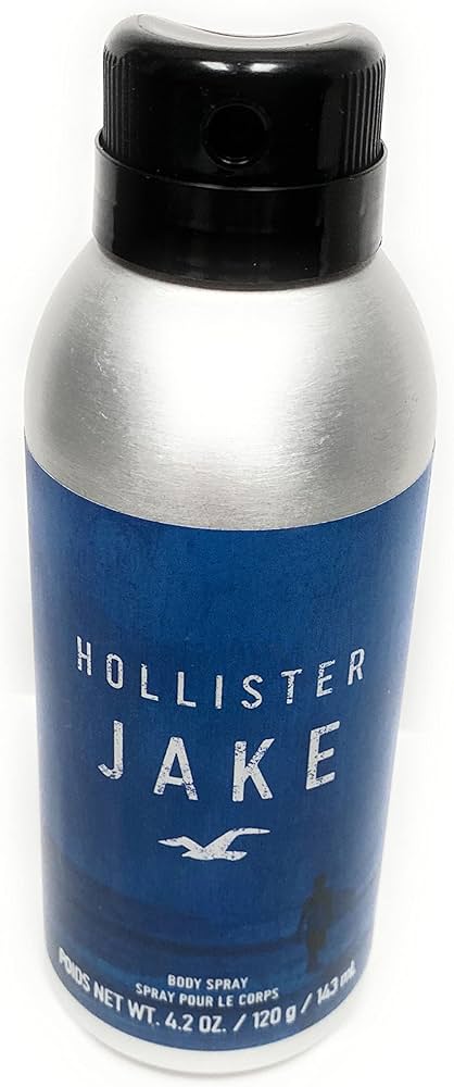 Amazon.com : Hollister Jake Men's Deodorant Body Spray 4.2 Ounce