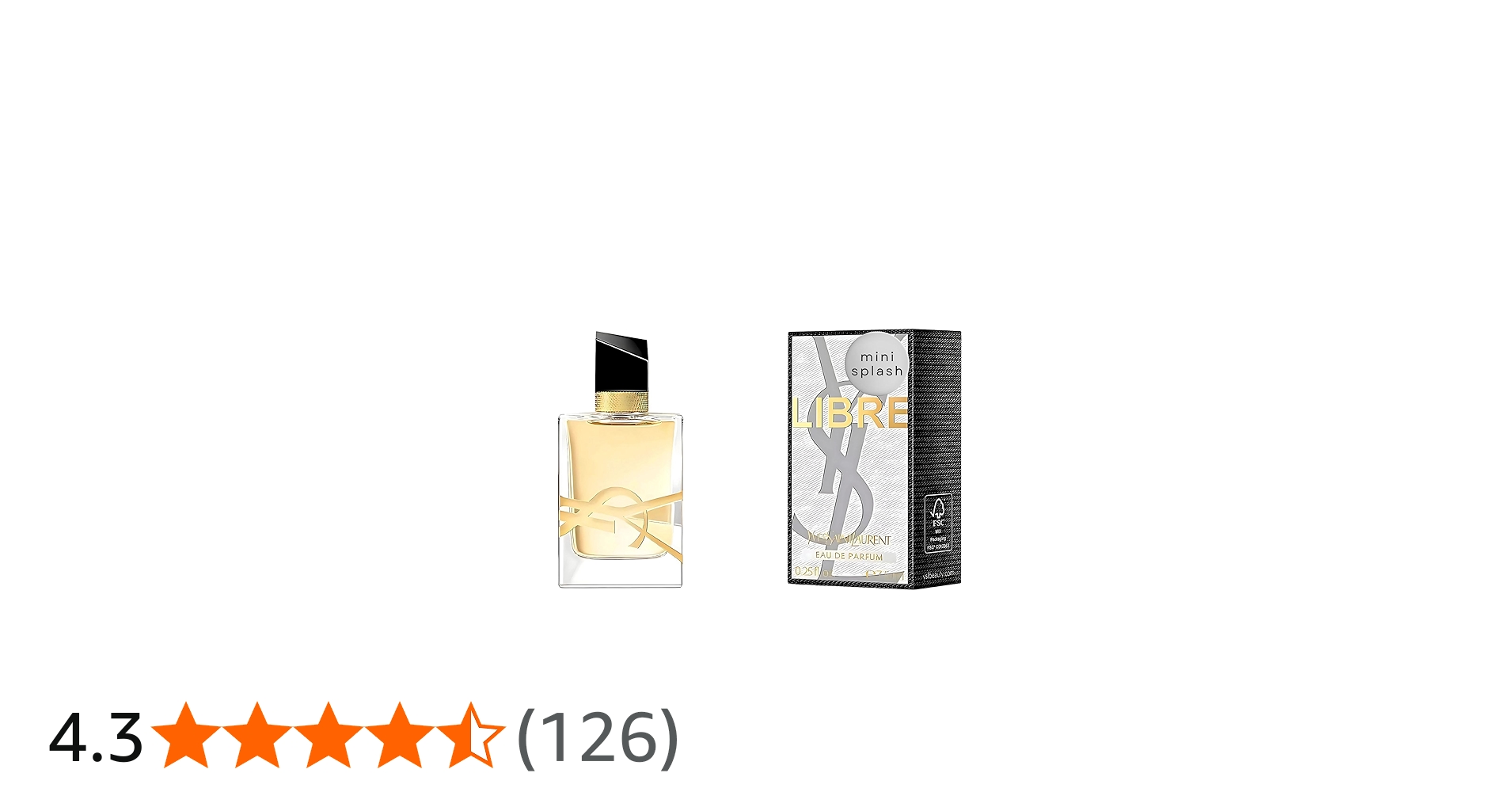 Amazon | イヴ サンローラン リブレ オードパルファム 7.5ml EDP ミニ