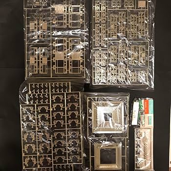 Amazon.co.jp: フジミ1 100 国宝 薬師寺 東塔 ゴールド プラモデル