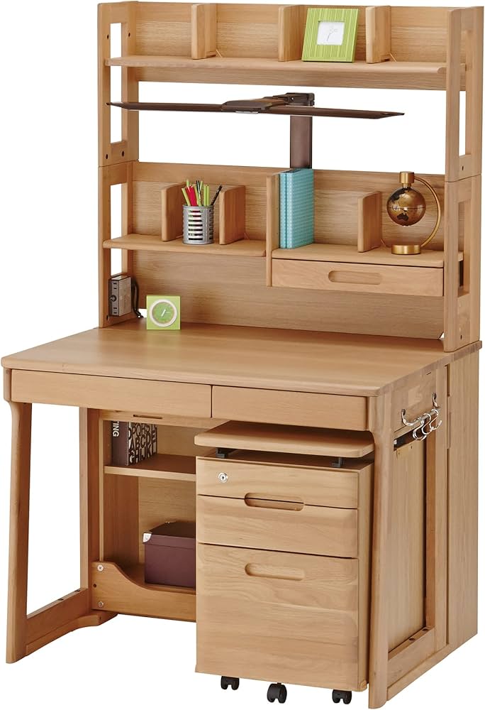 Amazon｜イトーキ 学習机 組み換えデスク イトーキ 天然木 フリーワン