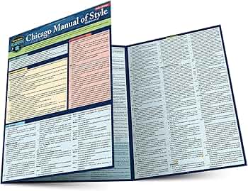 Chicago Manual of Style Guidelines - 18th edition: a QuickStudy