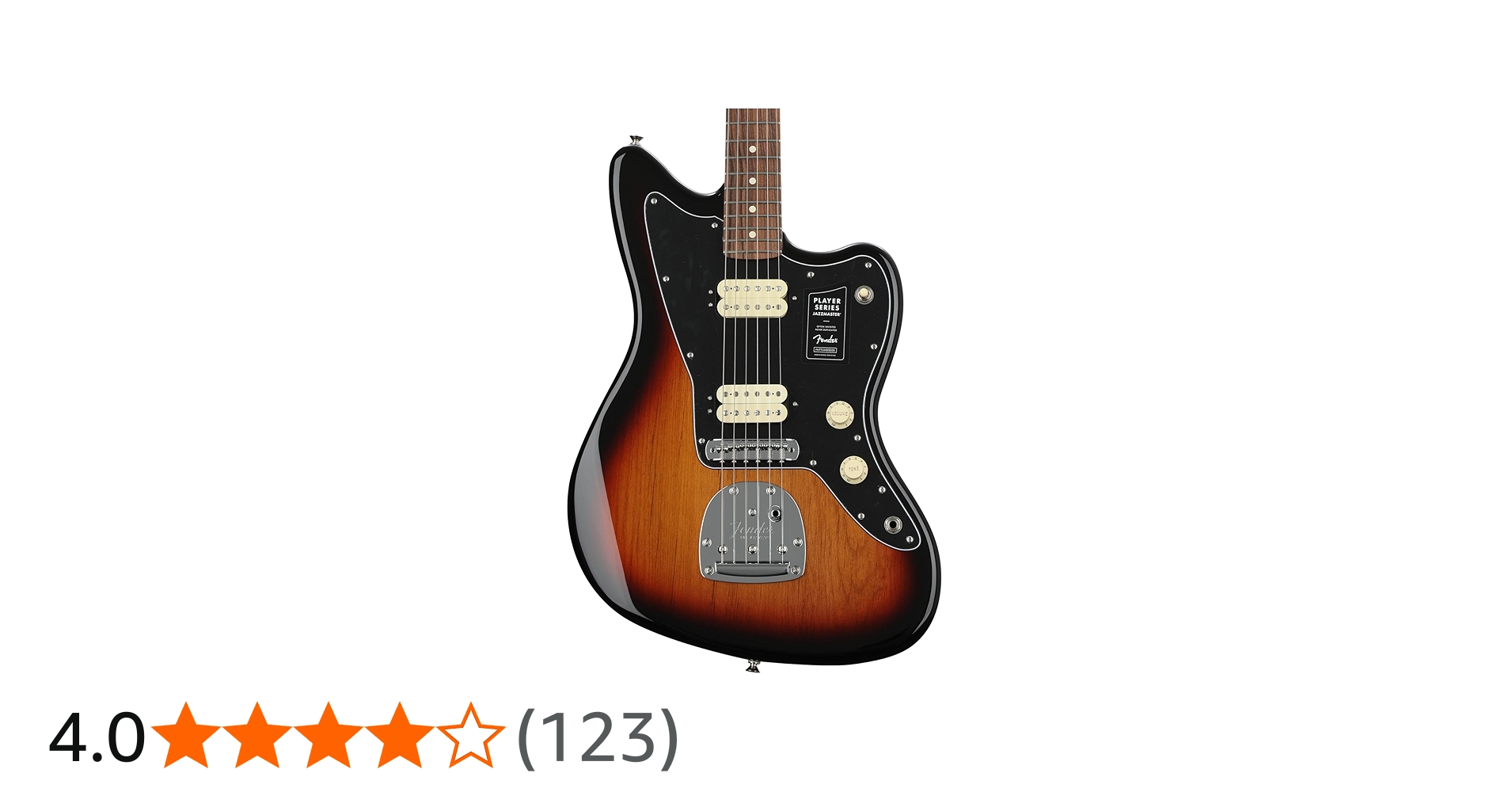 Fender Player Jazzmaster Electric Guitar - Pau Ferro - 3 Color