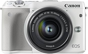 Amazon | Canon ミラーレス一眼カメラ EOS M3 レンズキット(ホワイト