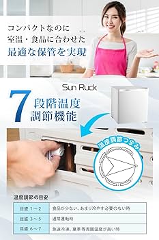 Amazon.co.jp: SunRuck 冷凍庫 小型 32L ホワイト 直冷式 ミニ
