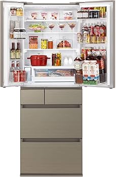 Amazon.co.jp: パナソニック 冷蔵庫 6ドア 500L パーシャル搭載