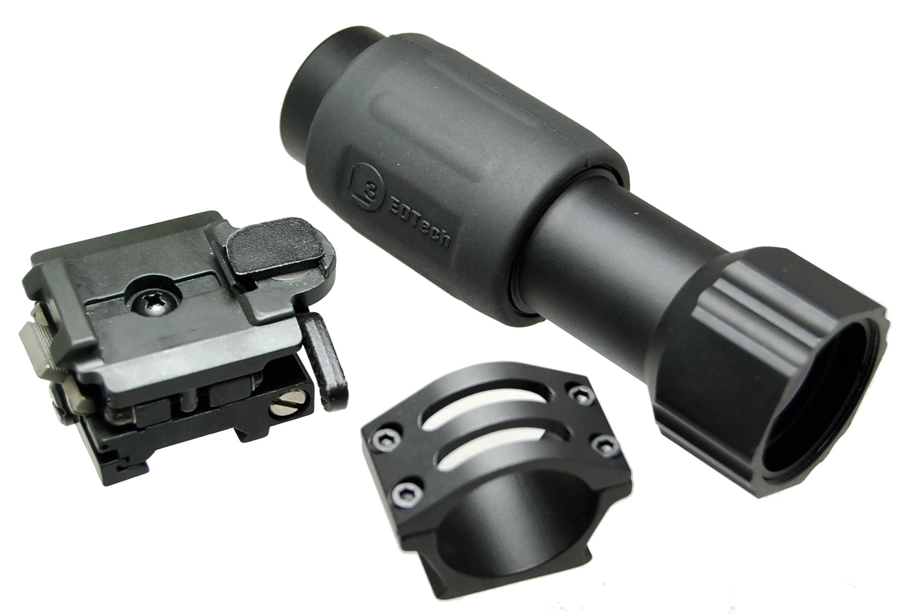 Amazon | ドットサイト用 5倍 ブースター 折りたたみマウント付き