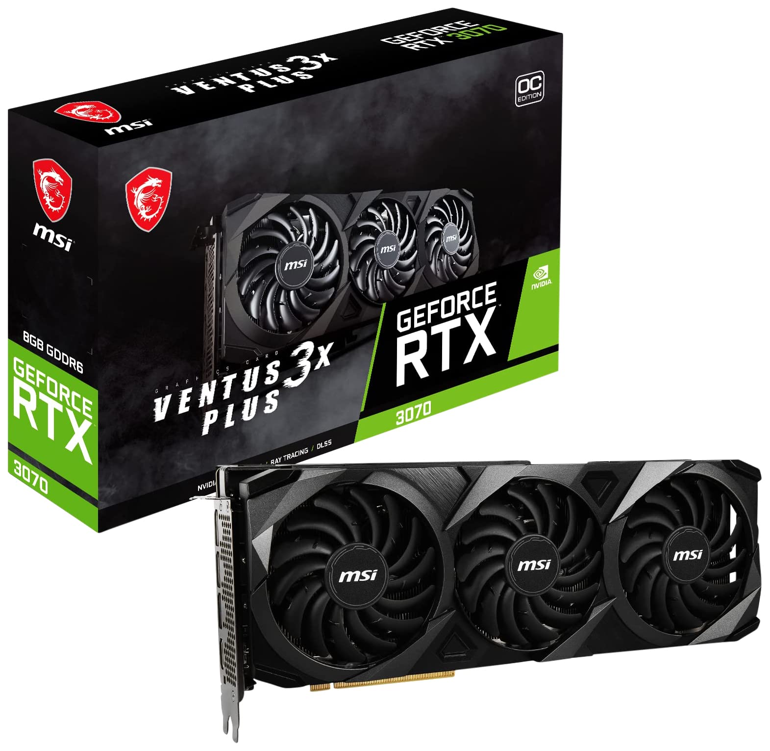 Amazon.com: msi Gaming GeForce RTX 3070 LHR 8GB GDRR6 256-Bit HDMI