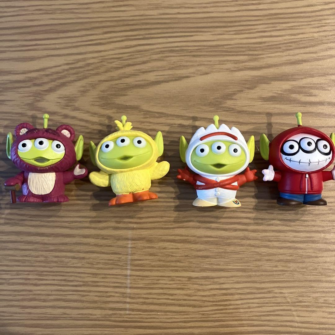 Amazon.co.jp: トイストーリー リトルグリーンメン ガチャガチャ4点