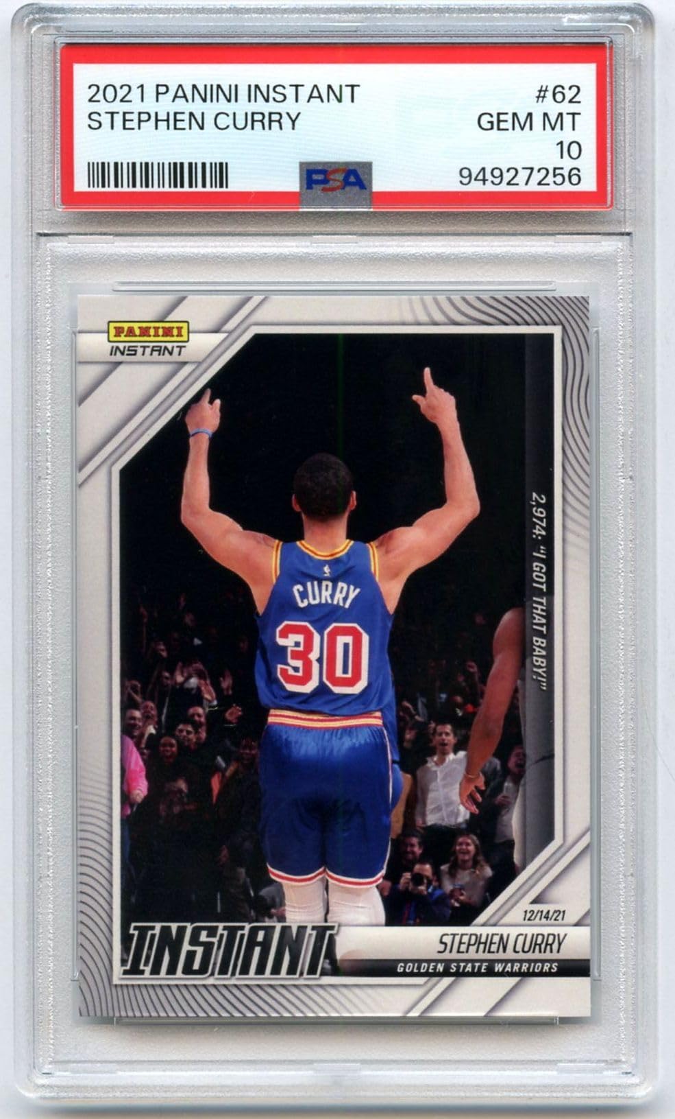 Amazon | ［PSA鑑定カード］ PSA10 GEM MINT Stephen Curry 2021-22