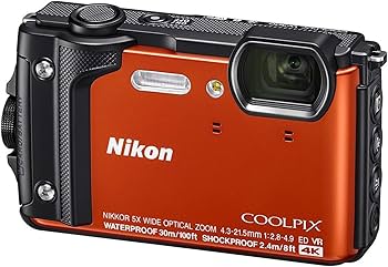 Amazon.com : Nikon W300 Waterproof Underwater Digital Camera with
