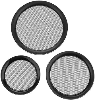 Amazon.co.jp: Baosity ブラック スピーカー デコレーション サークル